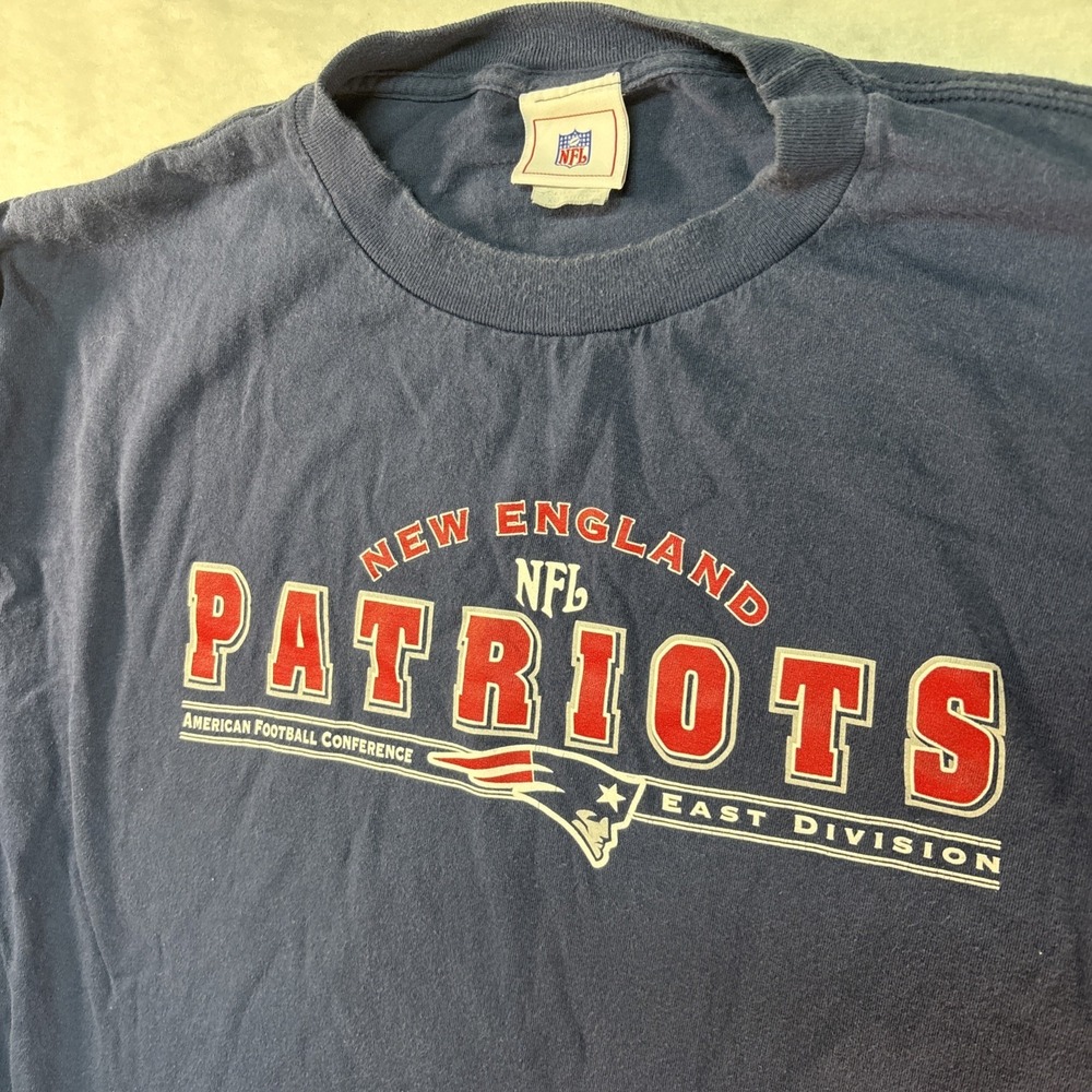 Vintage New England Patriots‎ Long Sleeve Shirt Size XL
